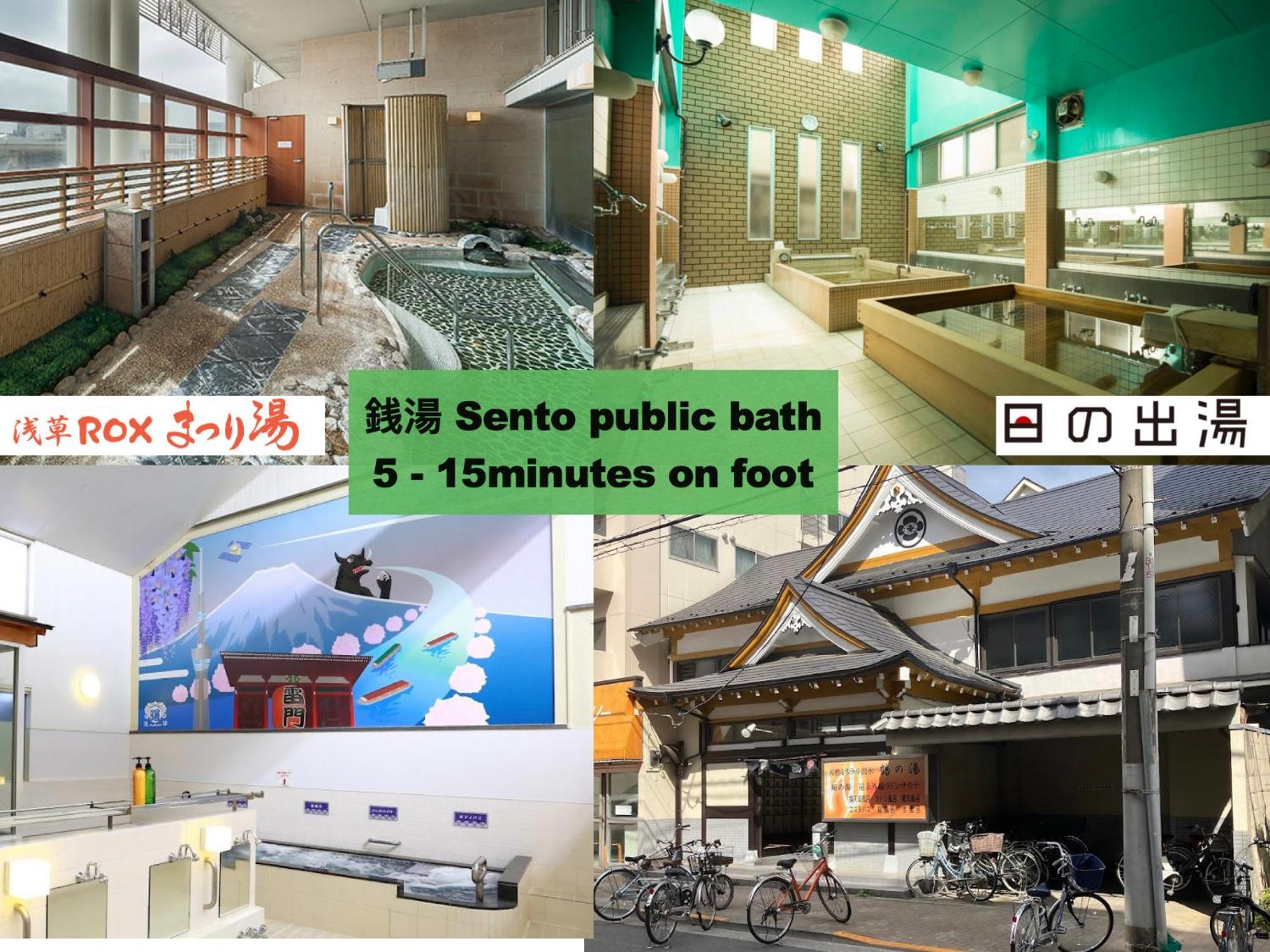 Апартаменти 浅草スカイツリービューテラス 浅草寺3分 浅草駅6分 2-10人 成田&羽田空港直通 Токіо Екстер'єр фото